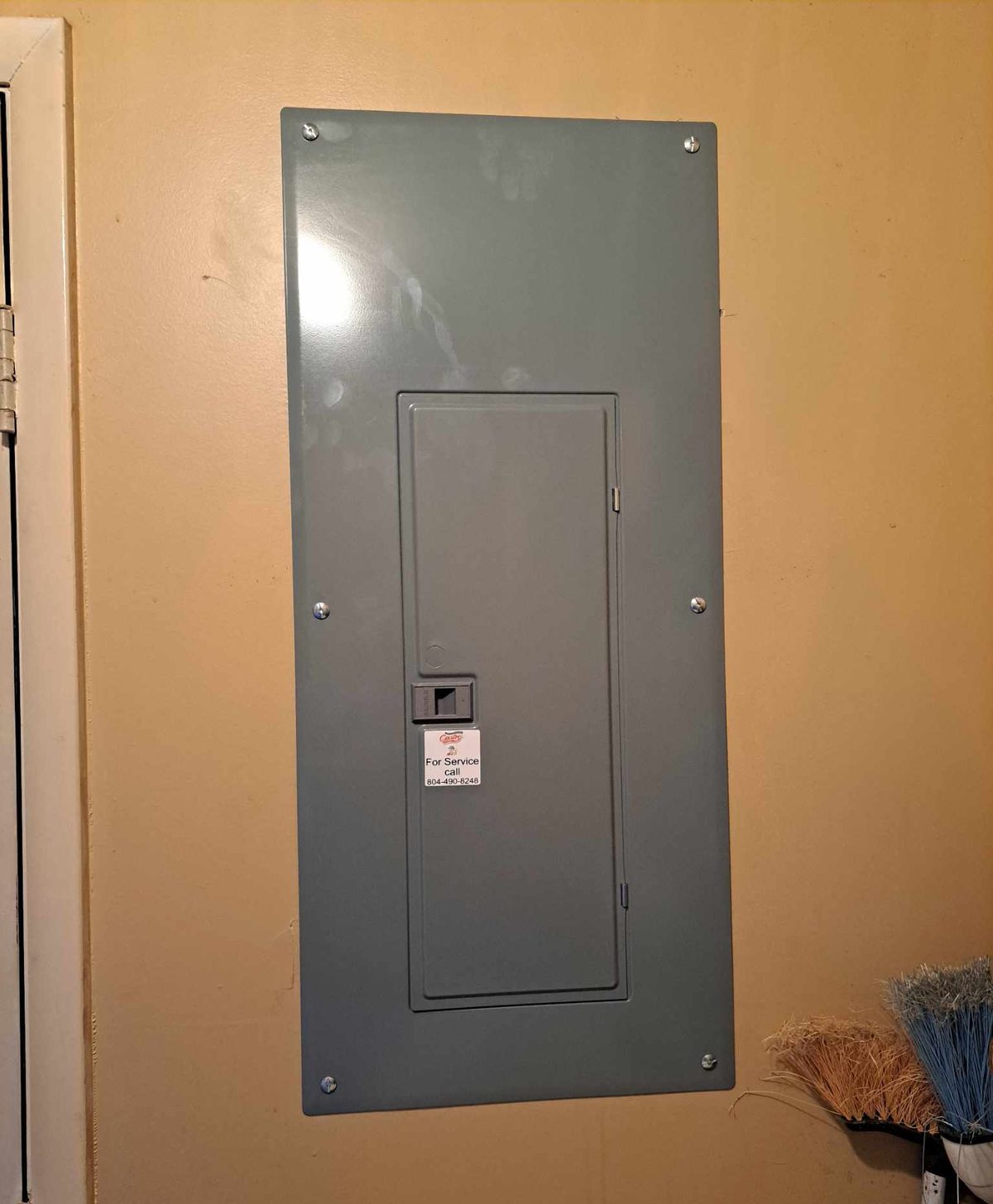 Electric panel upgrade completed by Castro Electric